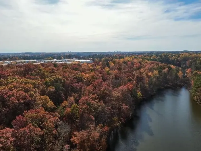 Framed Print : Drone Photos of Durant Nature Preserve, Raleigh NC Framed Print : Drone Photos of Durant Nature Preserve, Raleigh NC