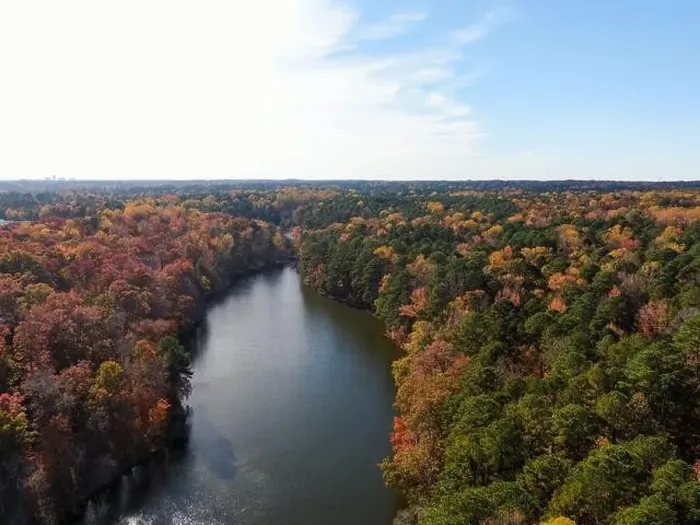 Framed Print : Drone Photos of Durant Nature Preserve, Raleigh NC Framed Print : Drone Photos of Durant Nature Preserve, Raleigh NC