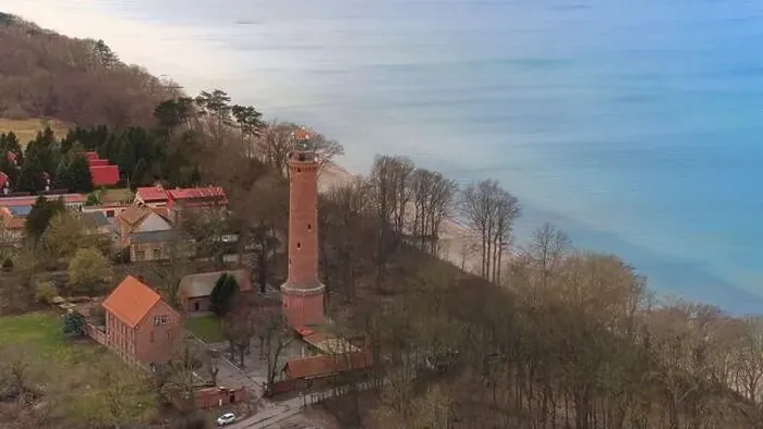 Framed Print : A drone shot displays Gąski beach Framed Print : A drone shot displays Gąski beach