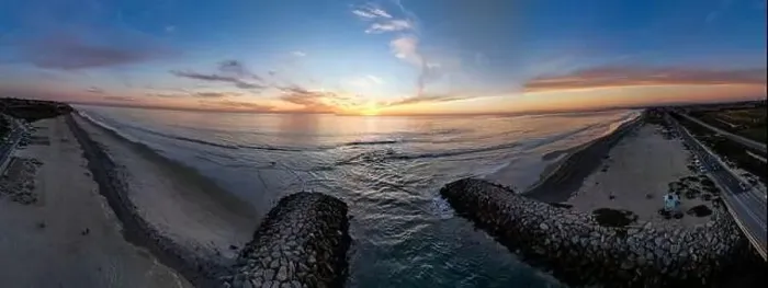 Framed Print : A Drone View of a Carlsbad, California Framed Print : A Drone View of a Carlsbad, California