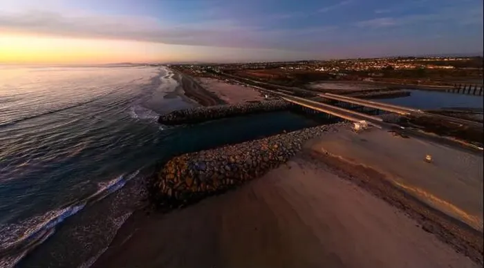 Framed Print : A Drone View of a Carlsbad, California Framed Print : A Drone View of a Carlsbad, California
