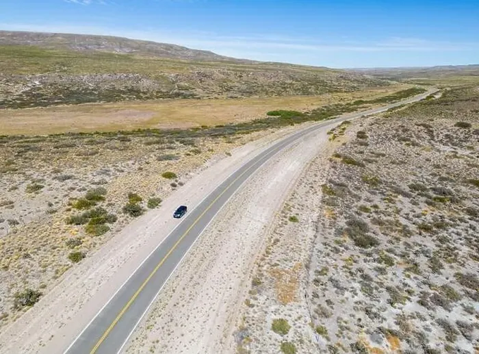 Framed Print : Drone view of the famous Ruta40 through the Argentinian Pampa in the Province Neuquén - Traveling South America Framed Print : Drone view of the famous Ruta40 through the Argentinian Pampa in the Province Neuquén - Traveling South America