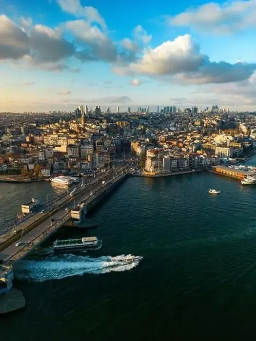 Framed Print : Drone view of the Galata Bridge, view of the Galata Tower. Spring Istanbul, sunset Framed Print : Drone view of the Galata Bridge, view of the Galata Tower. Spring Istanbul, sunset