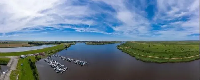 Framed Print : Drone view with landscape of the Ley Bay, Greetsiel, Lower Saxony, Germany, Europe Framed Print : Drone view with landscape of the Ley Bay, Greetsiel, Lower Saxony, Germany, Europe