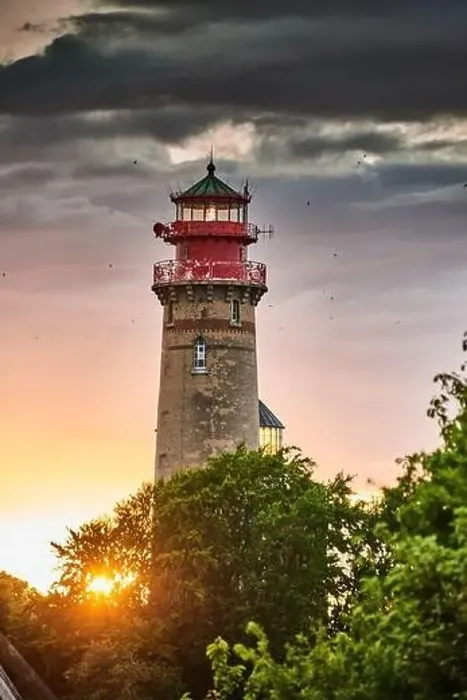 Framed Print : drone view of lighthouses in sunset from northern part of island of Ruegen - called Kap Arkona Framed Print : drone view of lighthouses in sunset from northern part of island of Ruegen - called Kap Arkona