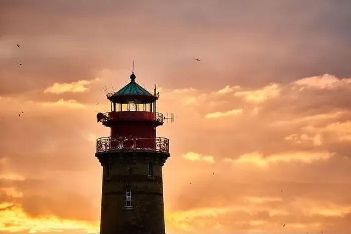 Framed Print : drone view of lighthouses in sunset from northern part of island of Ruegen - called Kap Arkona Framed Print : drone view of lighthouses in sunset from northern part of island of Ruegen - called Kap Arkona