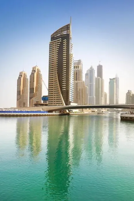 Framed Print : Dubai city - Marina, United Arab Emirates Framed Print : Dubai city - Marina, United Arab Emirates