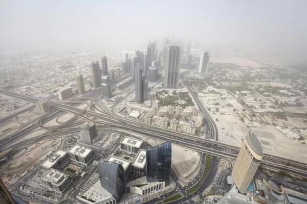 Dubai - view from Burj Khalifa Tower, United Arab Emirates