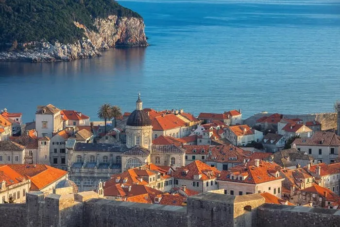Framed Print : Dubrovnik, Croatia. Beautiful romantic old town of Dubrovnik during sunny day Framed Print : Dubrovnik, Croatia. Beautiful romantic old town of Dubrovnik during sunny day