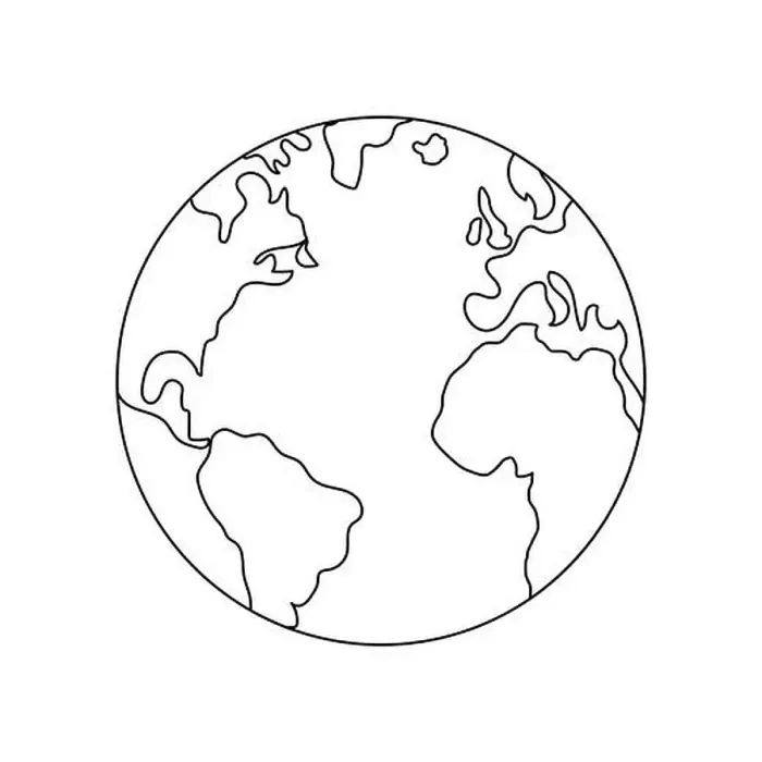 Framed Print : Earth globe drawing of world map Framed Print : Earth globe drawing of world map