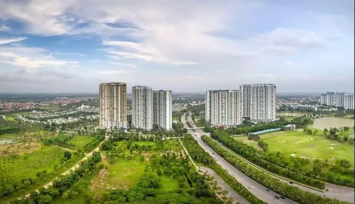 Framed Print : Eco-Park residential area, Hung Yen Framed Print : Eco-Park residential area, Hung Yen
