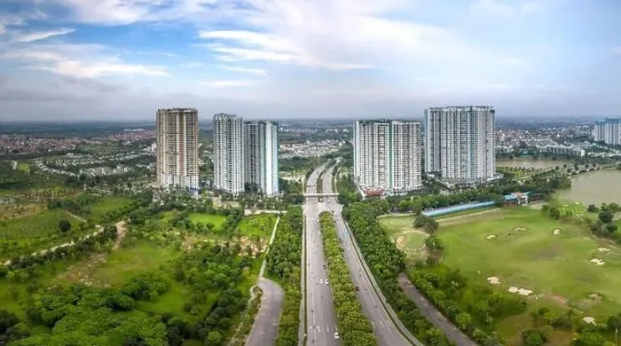 Framed Print : Eco-Park residential area, Hung Yen Framed Print : Eco-Park residential area, Hung Yen
