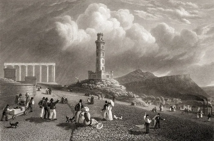Framed Print : Edinburgh, Scotland. The Calton Hill Framed Print : Edinburgh, Scotland. The Calton Hill