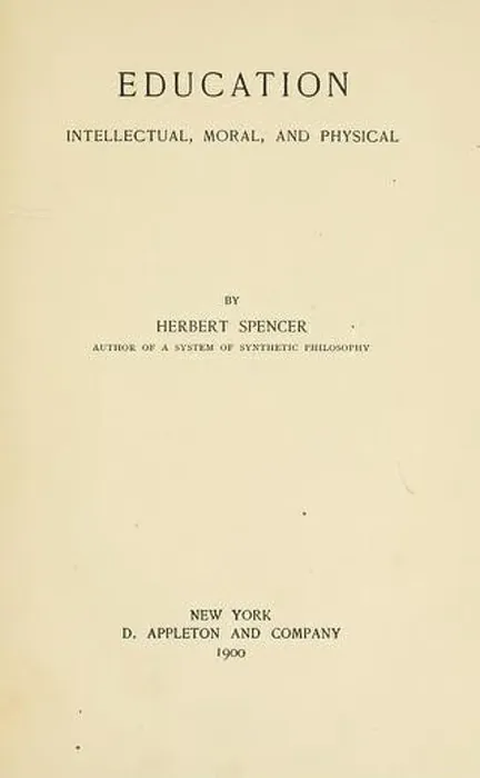 Framed Print : Education: intellectual, moral, and physical : Spencer, Herbert, 1820-1903 Framed Print : Education: intellectual, moral, and physical : Spencer, Herbert, 1820-1903
