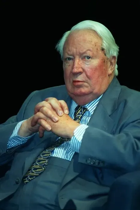 Framed Print : EDWARD HEATH MP CONSERVATIVE PARTY 13 October 1998