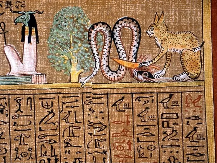 Framed Print : EGYPTIAN MYTHOLOGY - The serpent of darkness Framed Print : EGYPTIAN MYTHOLOGY - The serpent of darkness