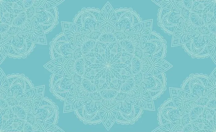 Framed Print : Elegant light blue mandala seamless pattern design. Perfect for backgrounds and wallpaper designs. Vector illustration Framed Print : Elegant light blue mandala seamless pattern design. Perfect for backgrounds and wallpaper designs. Vector illustration