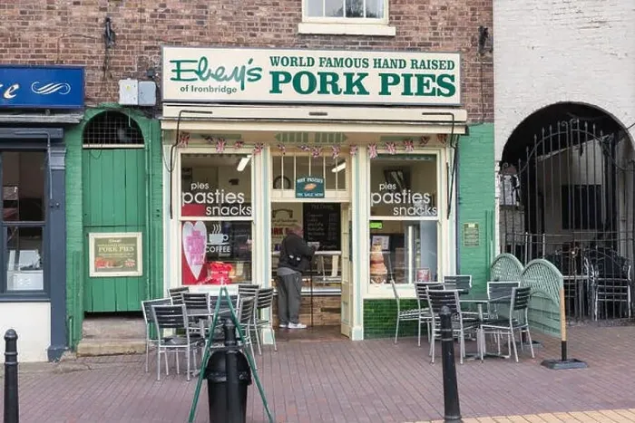 Framed Print : Eley's Pork Pie shop in Ironbridge, Telford, Shropshire Framed Print : Eley's Pork Pie shop in Ironbridge, Telford, Shropshire
