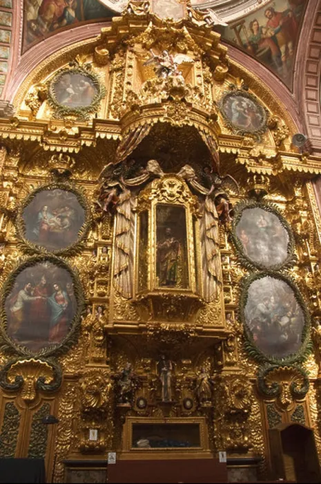 Framed Print : Elk187-5340v Mexico, Queretaro, Iglesia de Santa Rosa de Viterbo, interior Framed Print : Elk187-5340v Mexico, Queretaro, Iglesia de Santa Rosa de Viterbo, interior