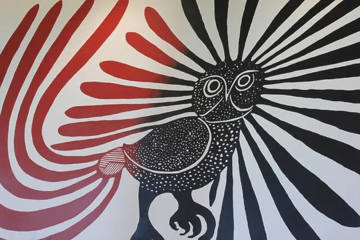 Framed Print : The Enchanted Owl by Kenojuak Ashevak at Iqaluit Airport, Baffin Island, Canada Framed Print : The Enchanted Owl by Kenojuak Ashevak at Iqaluit Airport, Baffin Island, Canada