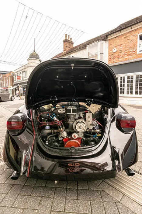 Framed Print : The engine of a 1971 VW Beetle on display at the Plum Jam 2018 - Horsham, West Sussex, UK Framed Print : The engine of a 1971 VW Beetle on display at the Plum Jam 2018 - Horsham, West Sussex, UK