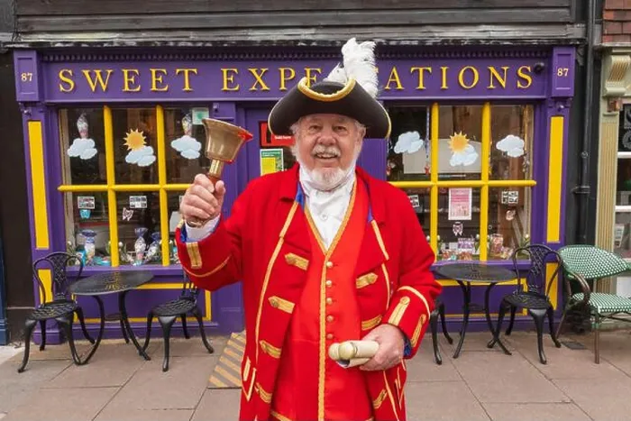 Framed Print : England, Kent, Rochester, Mike Billingham Town Crier for the Medway Towns Framed Print : England, Kent, Rochester, Mike Billingham Town Crier for the Medway Towns