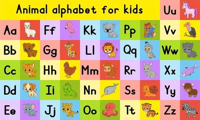 Framed Print : English alphabet with cartoon characters. Vector set. Bright color style. Learn ABC. Lowercase and uppercase letters Framed Print : English alphabet with cartoon characters. Vector set. Bright color style. Learn ABC. Lowercase and uppercase letters