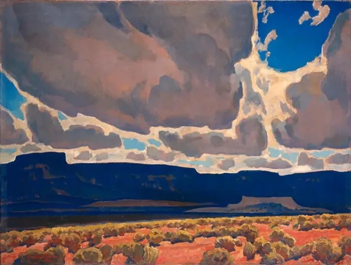 Framed Print : English: Mesas in Shadow by Maynard Dixon Framed Print : English: Mesas in Shadow by Maynard Dixon