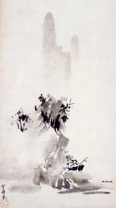 Framed Print : English: Sesshu Toyo: Haboku sansui, 1495. Tokyo National Museum. 1495. SESSHU-Haboku-landscape Framed Print : English: Sesshu Toyo: Haboku sansui, 1495. Tokyo National Museum. 1495. SESSHU-Haboku-landscape