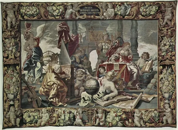 Framed Print : English: Seven liberal arts Framed Print : English: Seven liberal arts