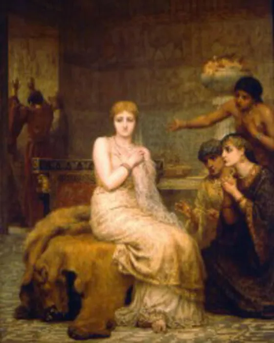 Framed Print : English: Vashti Refuses the King's Summons Framed Print : English: Vashti Refuses the King's Summons
