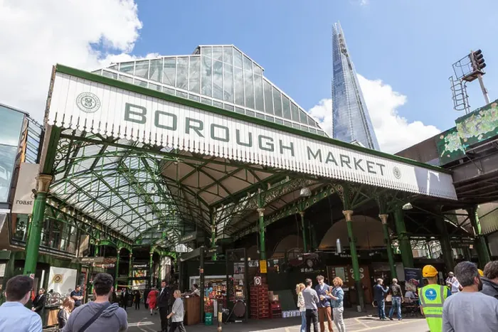 Framed Print : Entrance to Borough Market, near London Bridge Framed Print : Entrance to Borough Market, near London Bridge