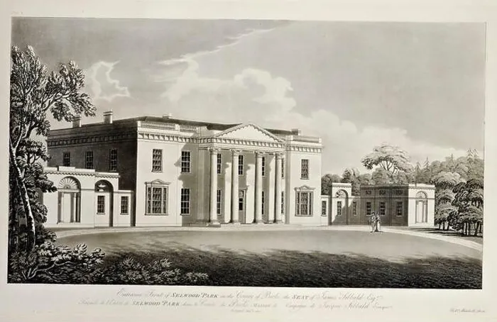 Framed Print : Front Entrance of Selwood Park (Silwood Park) Framed Print : Front Entrance of Selwood Park (Silwood Park)