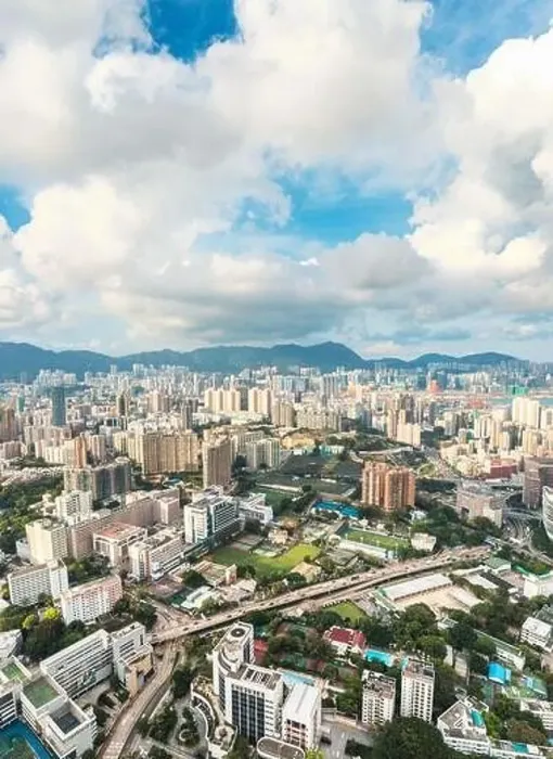 Framed Print : Epic aerial top view of Tsim Sha Tsui, commercial and shopping center of Hong Kong, daytime Framed Print : Epic aerial top view of Tsim Sha Tsui, commercial and shopping center of Hong Kong, daytime
