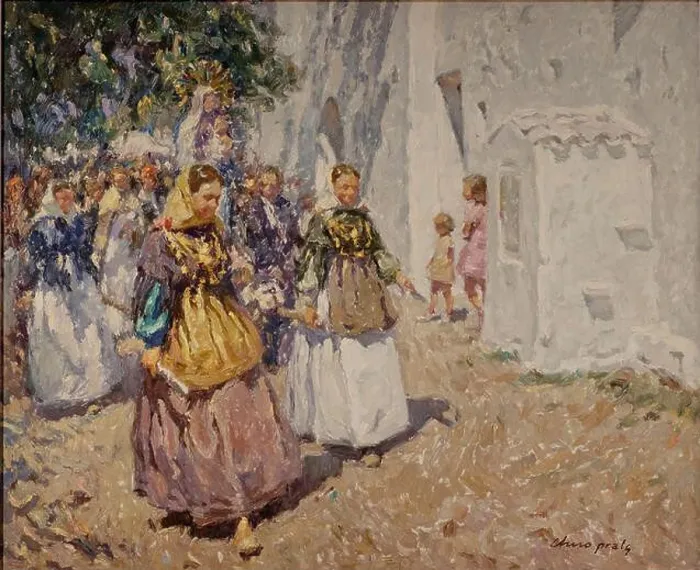 Framed Print : escena de la ibiza tradicional Framed Print : escena de la ibiza tradicional