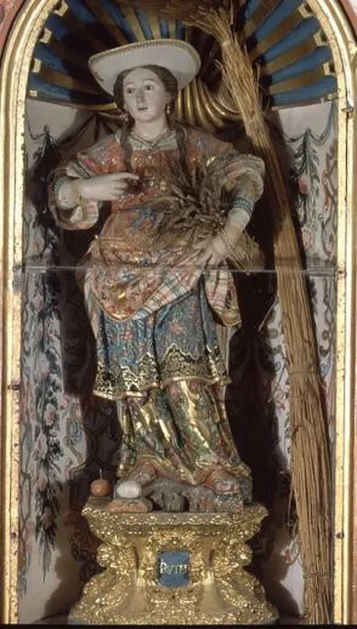 Framed Print : ESCULTURA-MUJER FUERTE DE LA BIBLIA'RUTH'MADERA Y OTROS MATERIALES POLICROMADOS 1736 Framed Print : ESCULTURA-MUJER FUERTE DE LA BIBLIA'RUTH'MADERA Y OTROS MATERIALES POLICROMADOS 1736