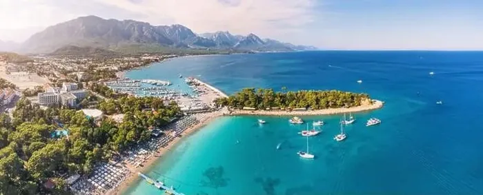 Framed Print : the essence of Kemer resort town Framed Print : the essence of Kemer resort town