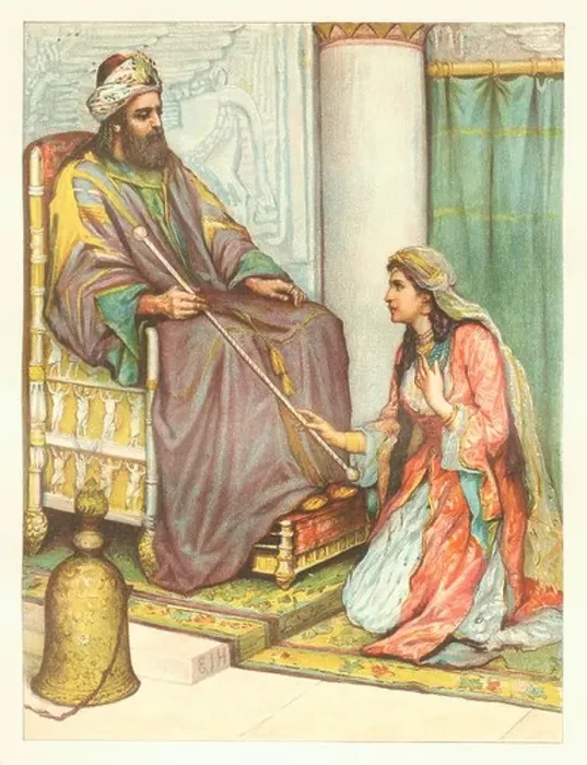 Framed Print : Esther Before King Ahasuerus Framed Print : Esther Before King Ahasuerus