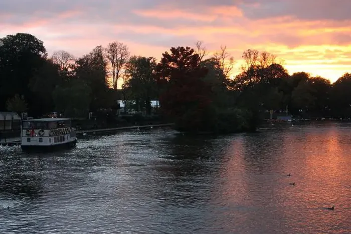 Framed Print : Eton Riverside
