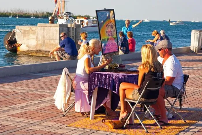 Framed Print : Evening mood in harbour, Key West, Florida /  sunset in harbour, Key West, Florida, Key West, Florida, USA