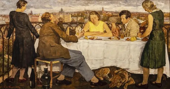 Framed Print : Evening over Postdam, lotte Laserstein, 1930, Berlin, Federal Republic of Germany Framed Print : Evening over Postdam, lotte Laserstein, 1930, Berlin, Federal Republic of Germany