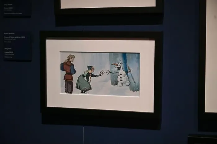 Framed Print : Detail of the exhibition during the presentation of the exhibition Disney: The exhibition - 100 years of Magic Framed Print : Detail of the exhibition during the presentation of the exhibition Disney: The exhibition - 100 years of Magic