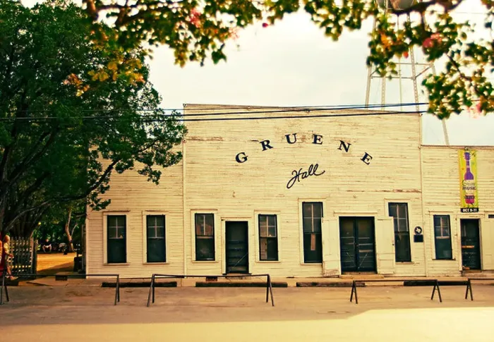 Framed Print : Exterior of Gruene Hall, one of the oldest dance halls in Texas Framed Print : Exterior of Gruene Hall, one of the oldest dance halls in Texas
