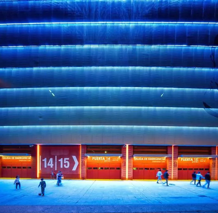 Framed Print : The exterior of the Ramon Sanchez-Pizjuan Stadium Framed Print : The exterior of the Ramon Sanchez-Pizjuan Stadium
