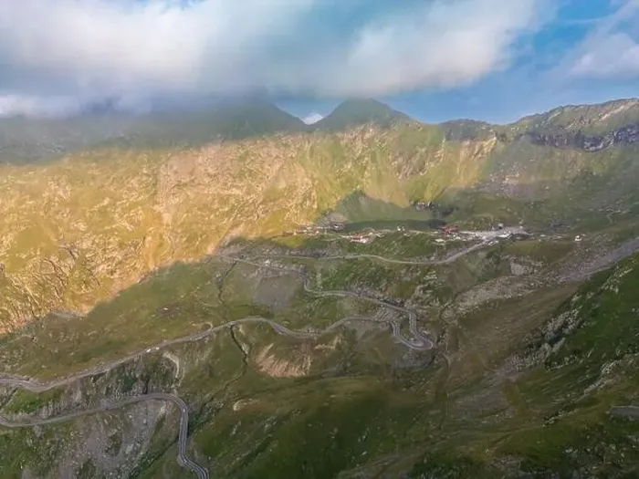 Framed Print : Fagaras Mountain, Romania, in summer, aerial view Framed Print : Fagaras Mountain, Romania, in summer, aerial view