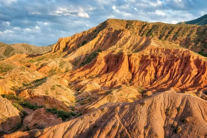 Framed Print : Fairytale Canyon Skazka in Kyrgyzstan, taken in August 2018 Framed Print : Fairytale Canyon Skazka in Kyrgyzstan, taken in August 2018