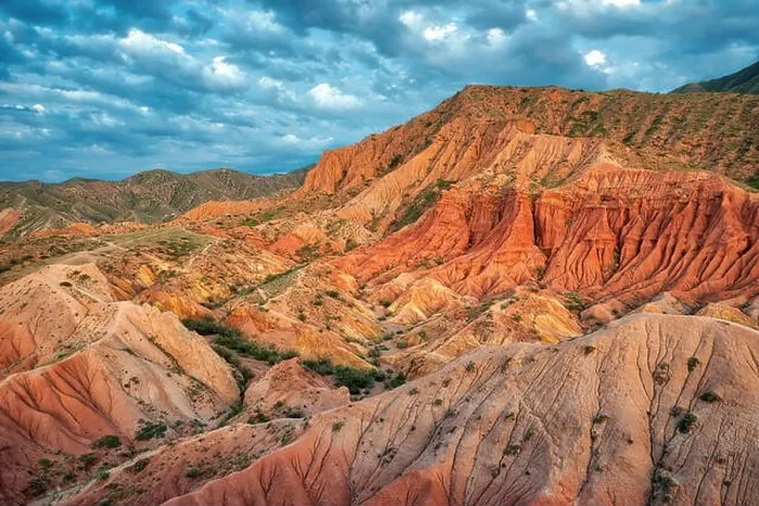 Framed Print : Fairytale Canyon Skazka in Kyrgyzstan, taken in August 2018 Framed Print : Fairytale Canyon Skazka in Kyrgyzstan, taken in August 2018