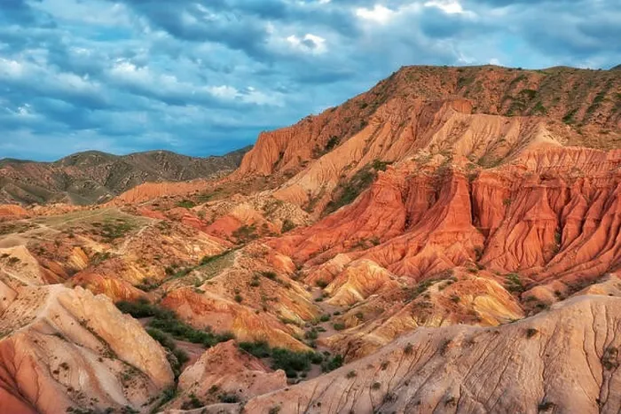 Framed Print : Fairytale Canyon Skazka in Kyrgyzstan, taken in August 2018