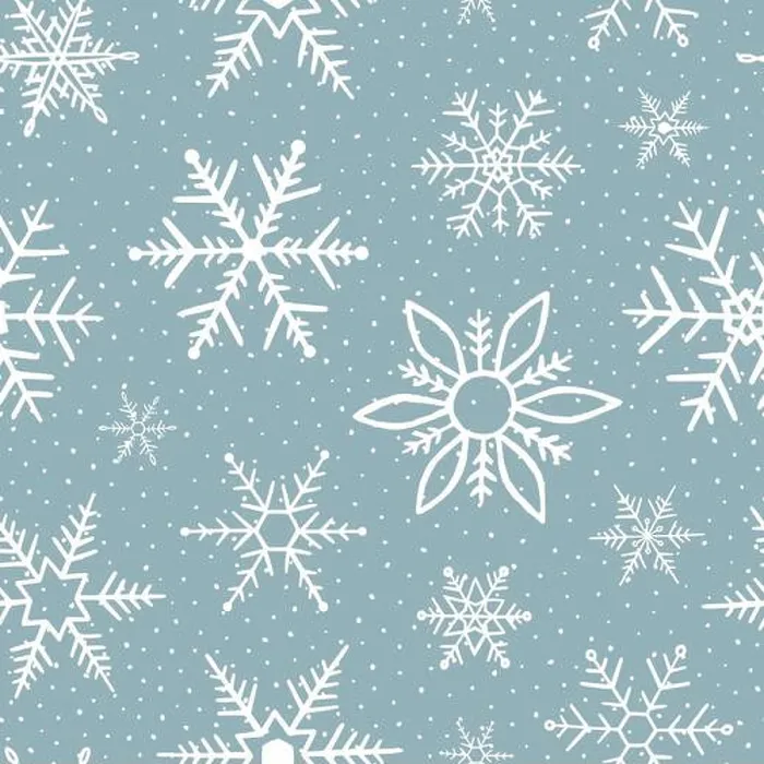 Framed Print : Falling snowflakes on blue background Framed Print : Falling snowflakes on blue background
