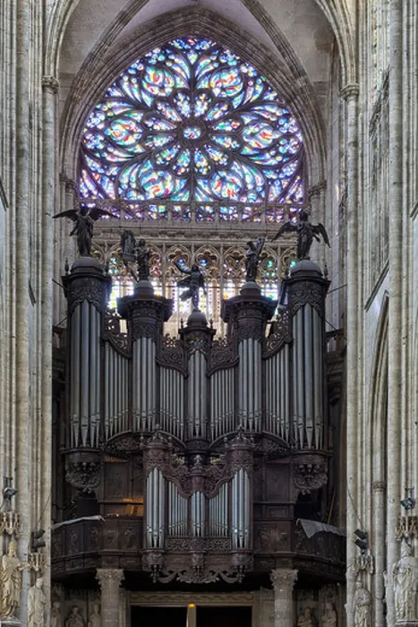 Framed Print : Famous Cavaillé-Coll Organ in the Church of St. Ouen, Rouen, Normandy, France Framed Print : Famous Cavaillé-Coll Organ in the Church of St. Ouen, Rouen, Normandy, France